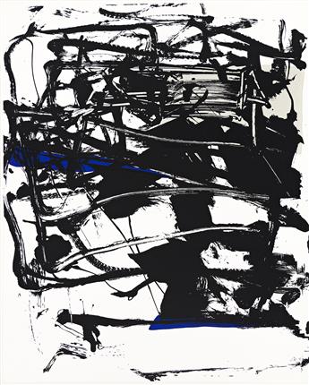 JOAN MITCHELL Group of 4 color screenprints for The Poems by John Ashbery.